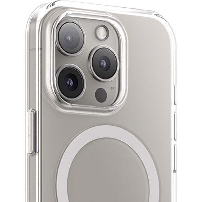 Чохол Blueo Crystal Drop PRO Resistance Case with MagSafe для Apple iPhone 16 Pro Transparent