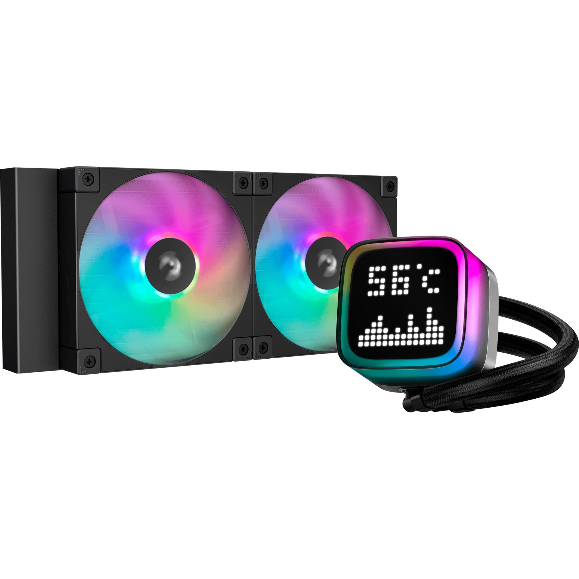 

Система водяного охлаждения Deepcool LP240 ARGB Black (R-LP240-BKMSNC-G-1) UA