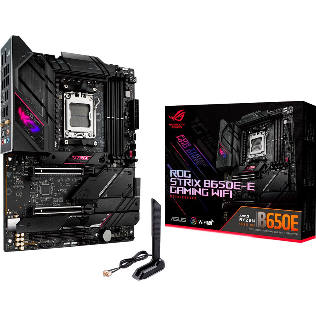 

Материнская плата Asus ROG Strix B650E-E Gaming WIFI (90MB1BB0-M0EAY0)