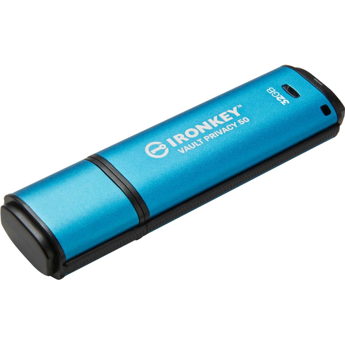 USB флеш-накопичувач Kingston IronKey Vault Privacy 50 32GB USB-A 3.2 Gen 1 Blue (IKVP50/32GB)