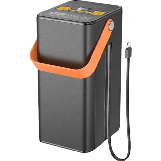Зовнішній акумулятор Hoco DB49 Action 100000mAh 22.5W Black