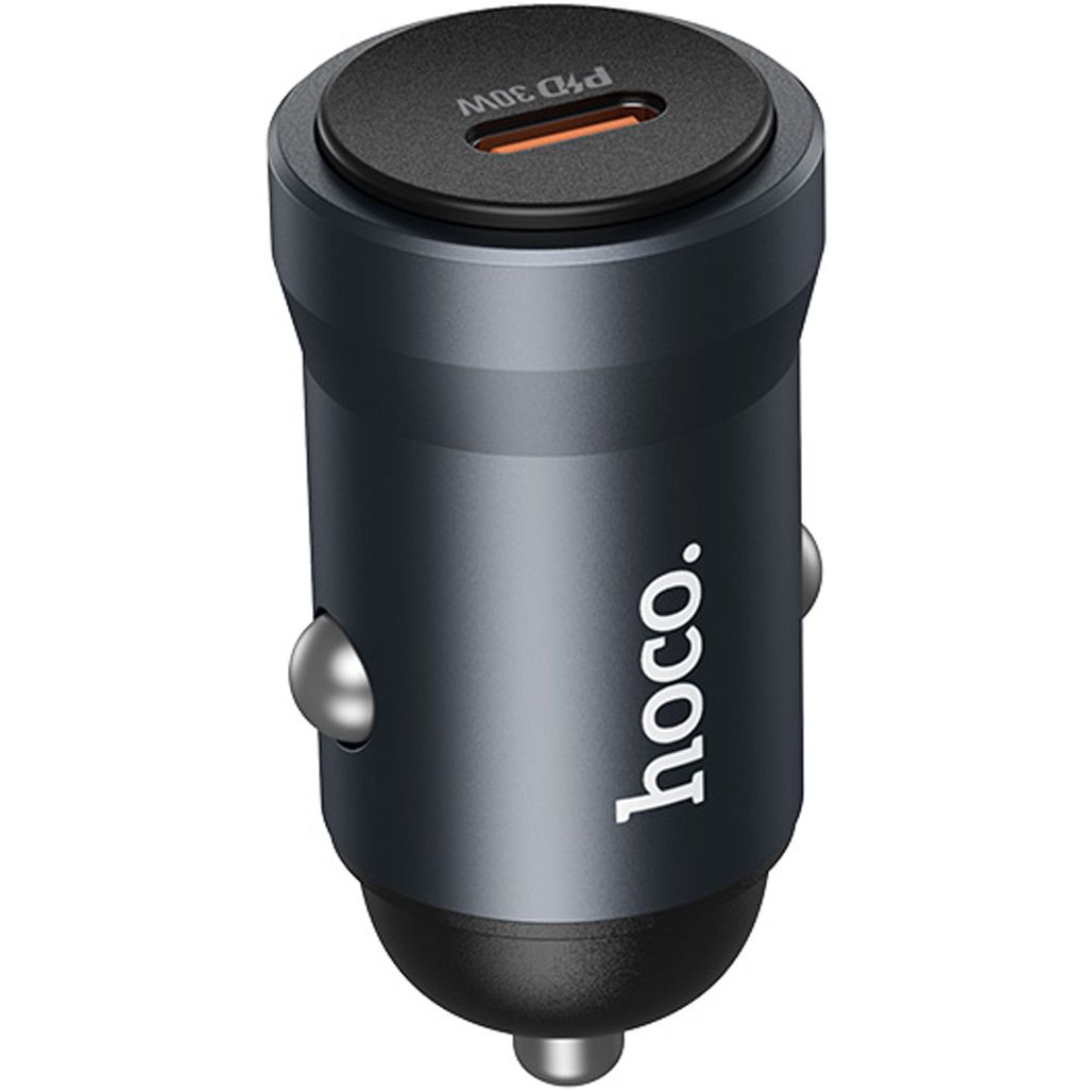 

Автомобильное зарядное устройство Hoco Z62A Energy Metal Gray