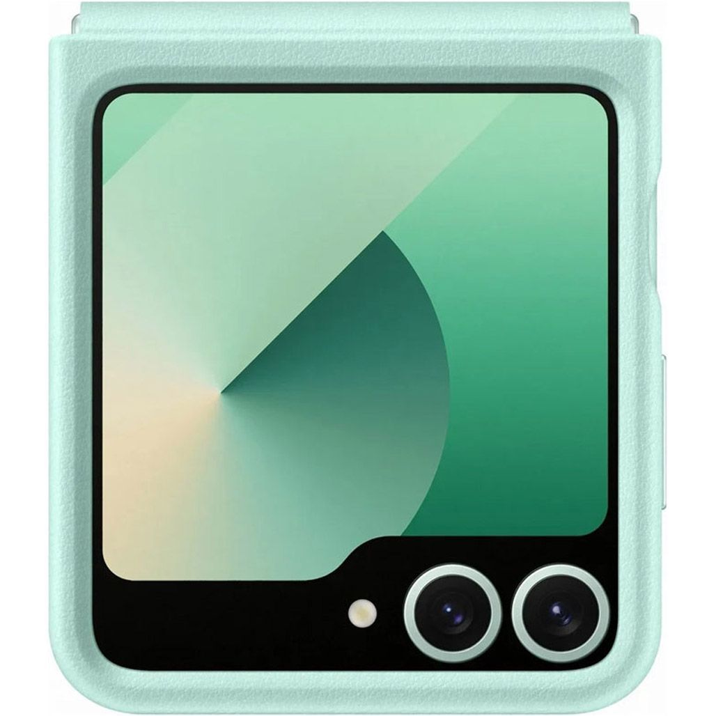 Чохол Epik Leather Case для Samsung Galaxy Flip6 Turquoise AAA 