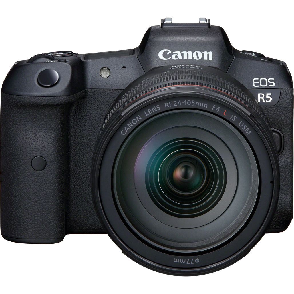 

Бездзеркальний фотоапарат Canon EOS R5 Kit 24-105mm IS USM Black (4147C013)