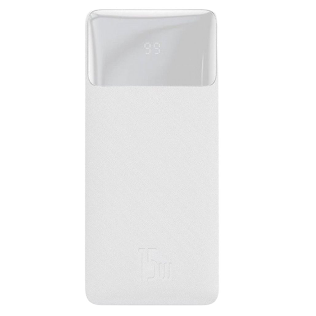 

Зовнішній акумулятор Baseus Bipow 15W 10000mAh Type-C (PPDML-I02) White