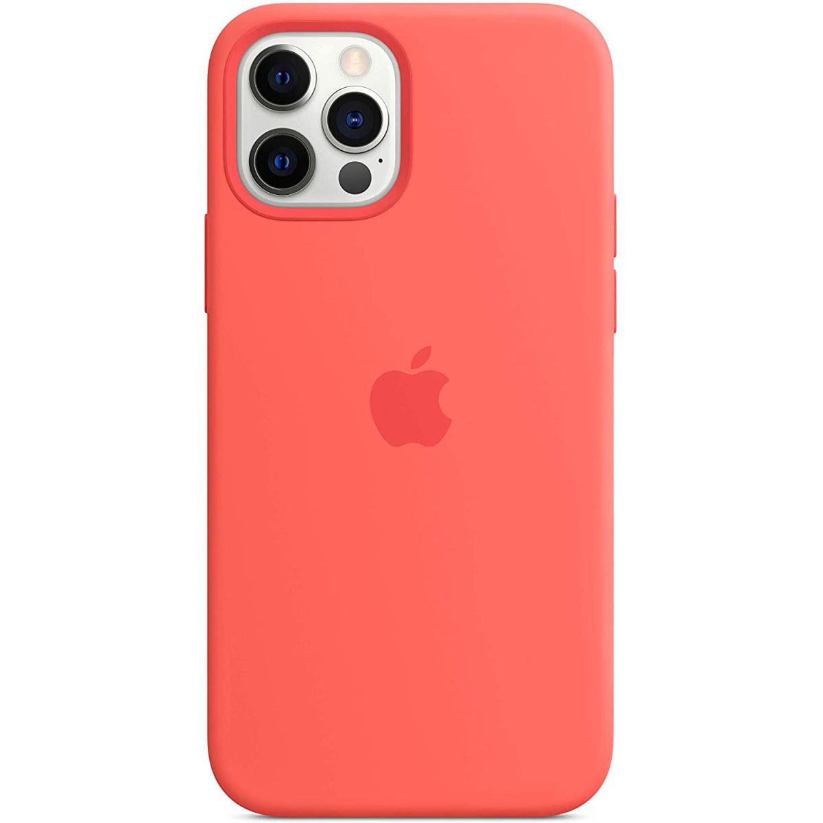 

Чехол Silicone Case с MagSafe для Apple iPhone 12/12 Pro (Pink Citrus) ААА