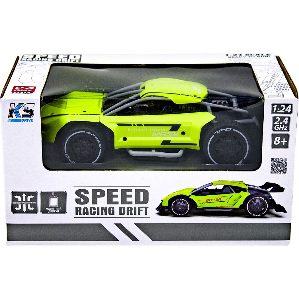 Машинка на радіокеруванні Sulong Toys 1:24 Speed Racing Drift Mask Green (SL-290RHGR)