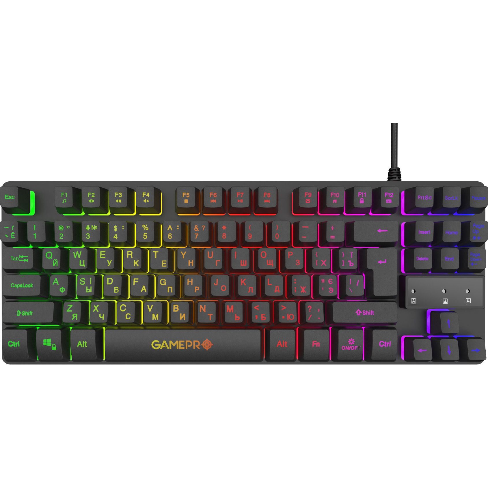 

Клавіатура GamePro GK537 Nitro Black