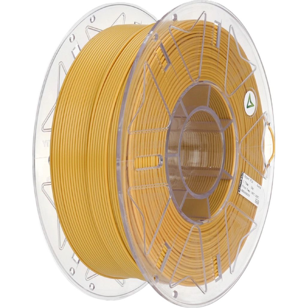 

Филамент для 3D-принтеров Creality Soleyin PLA Hyper RFID 1kg Gold (3301010459)