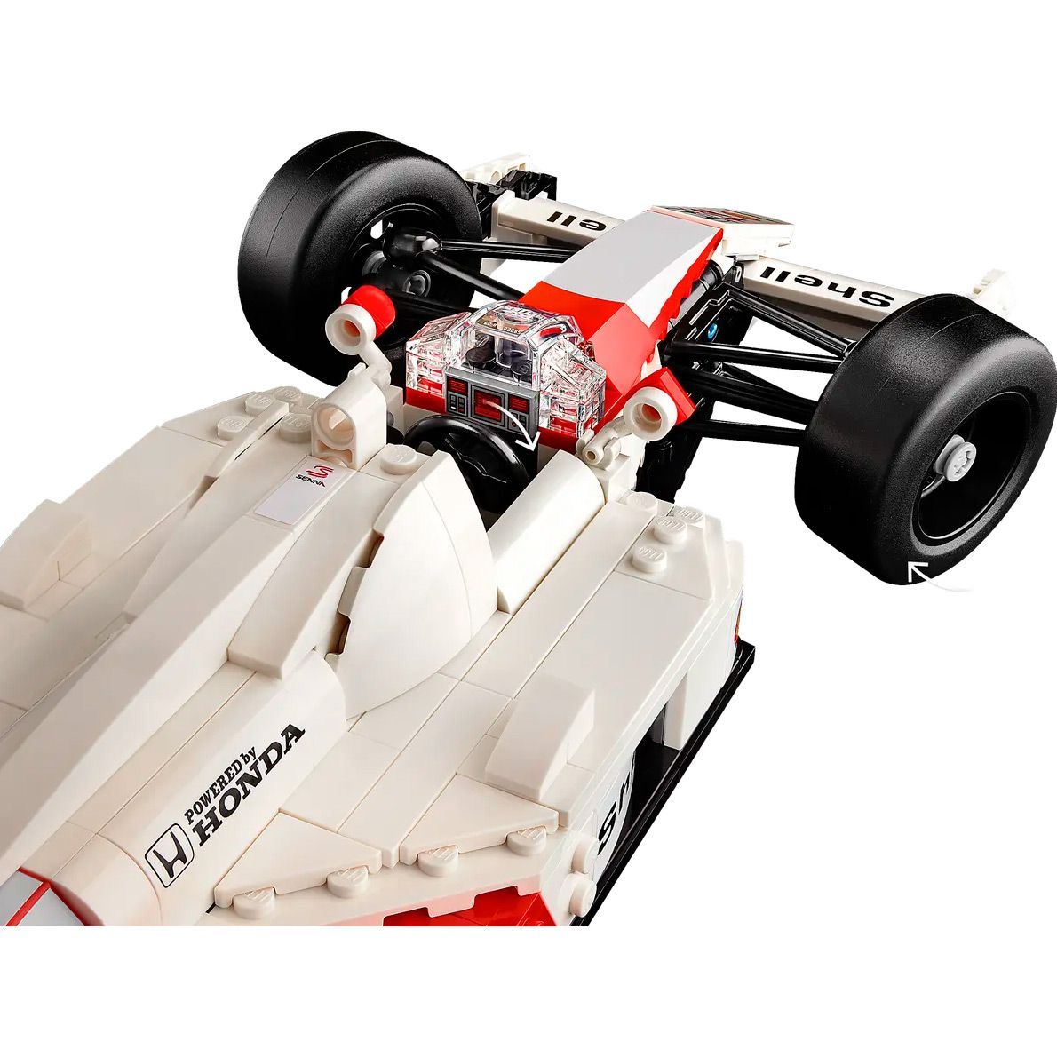 Конструктор LEGO Icons McLaren MP4/4 и Айртон Сенна (10330)