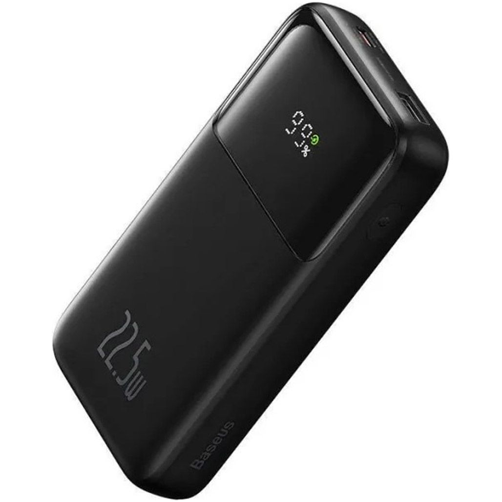 Зовнішній акумулятор Baseus Comet Digital Display 10000mAh 22.5W Black (PPMD020001)