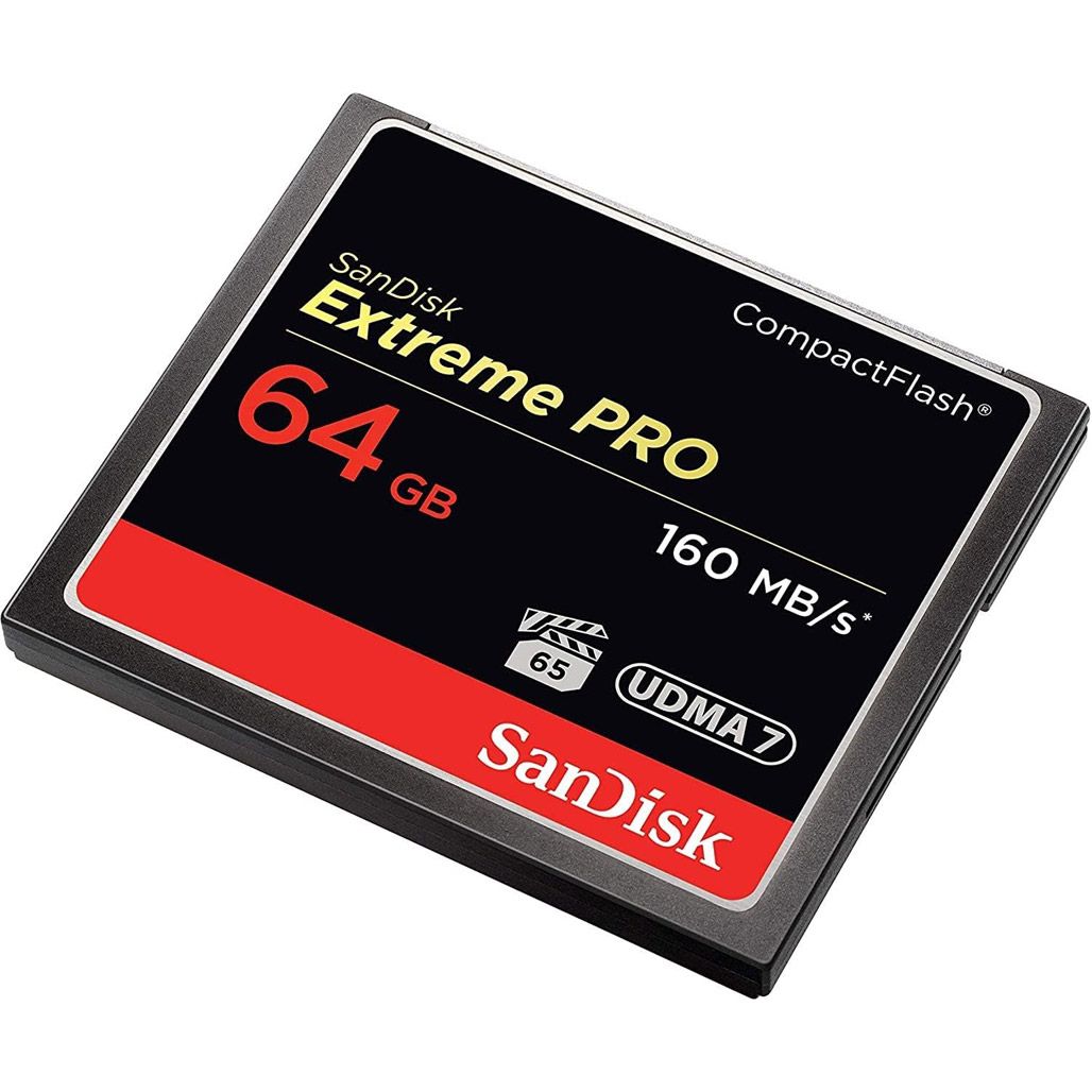 Карта пам`яті SanDisk CompactFlash 64GB Extreme Pro R-160MB/s (SDCFXPS-064G-X46)