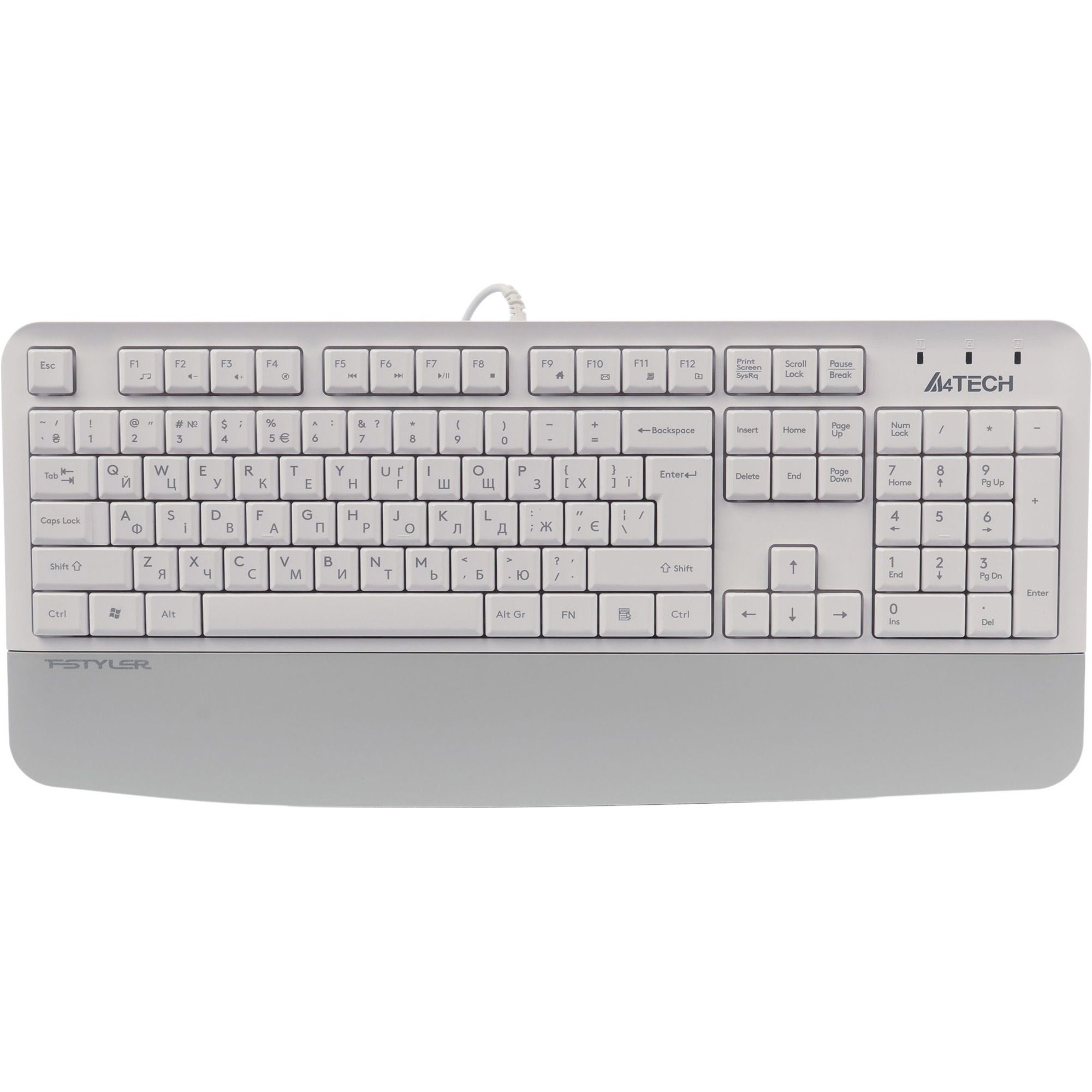 

Клавиатура A4Tech FK20 USB White