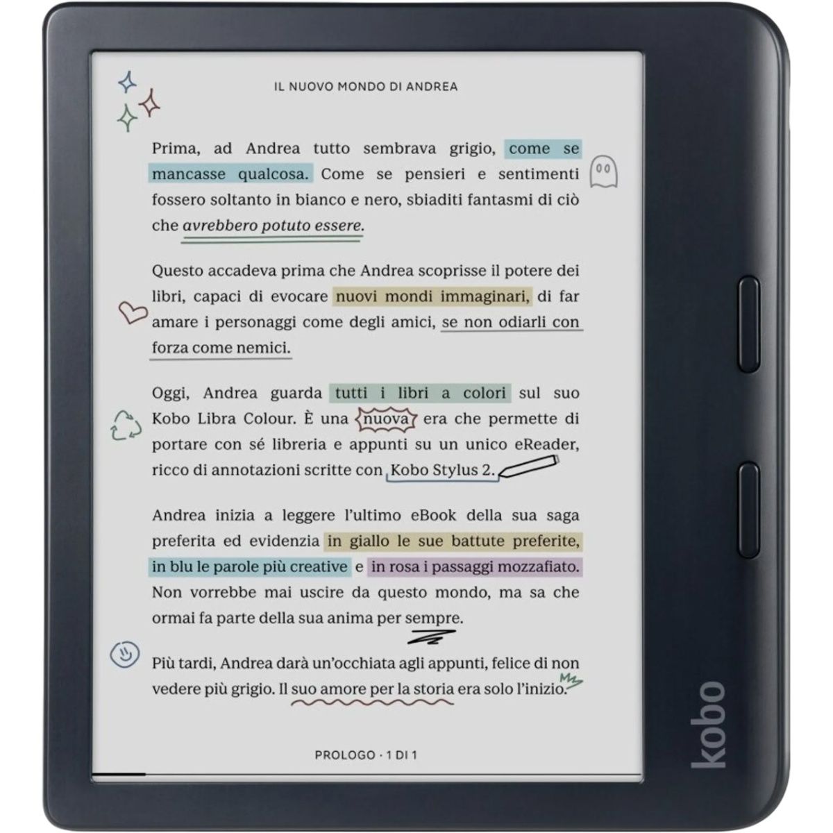

Электронная книга Kobo Libra Colour Black (N428-KU-BK-K-CK)