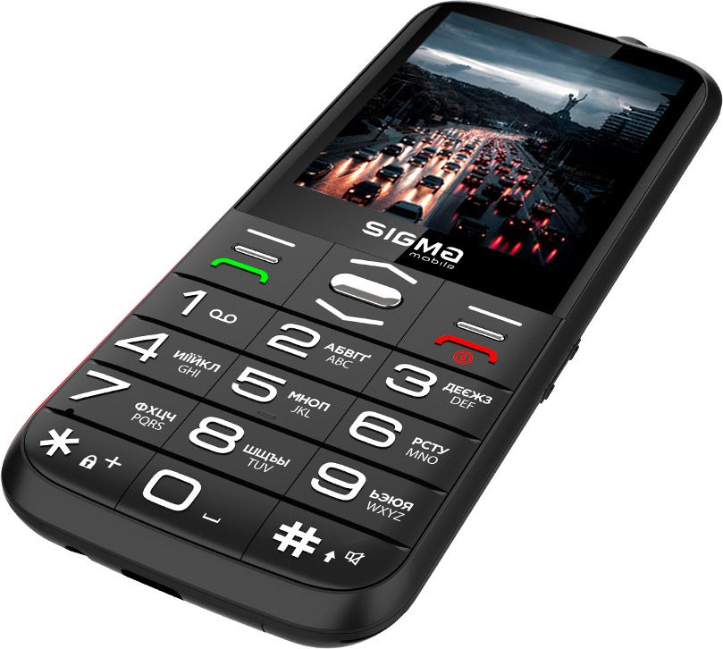 Мобільний телефон Sigma mobile Comfort 50 Grace Black UA-UCRF