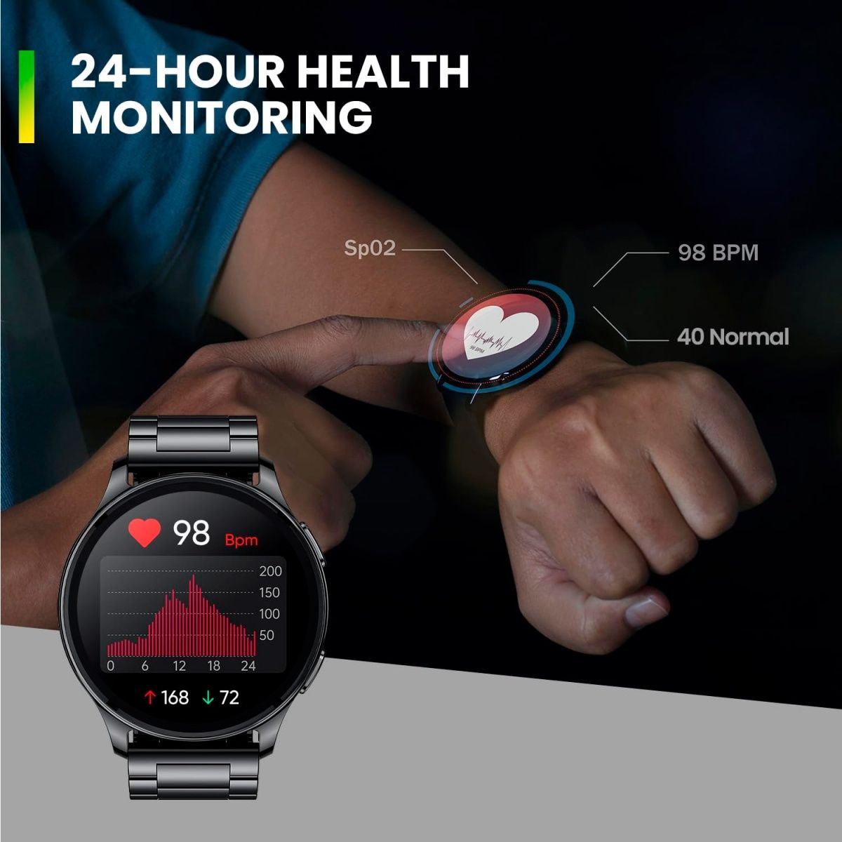Смарт-годинник Amazfit Pop 3R Metallic Silver