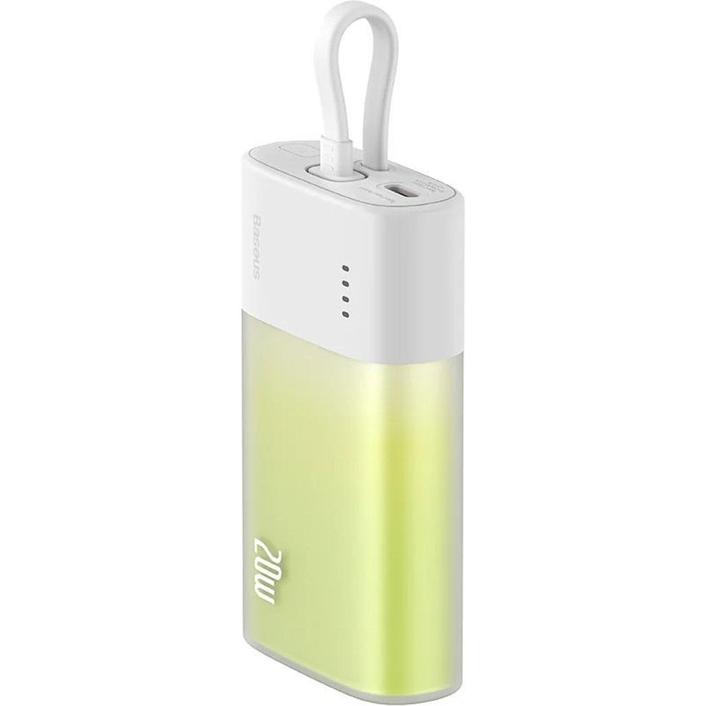 Зовнішній акумулятор Baseus Popsicle Lightning 5200mAh 20W White (P10055600612-00)