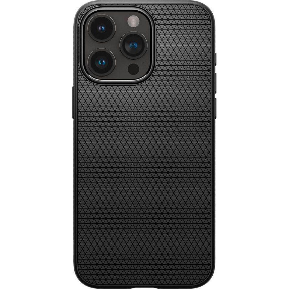 Чохол Spigen Liquid Air Case для Apple iPhone 15 Pro Matte Black (ACS06704)
