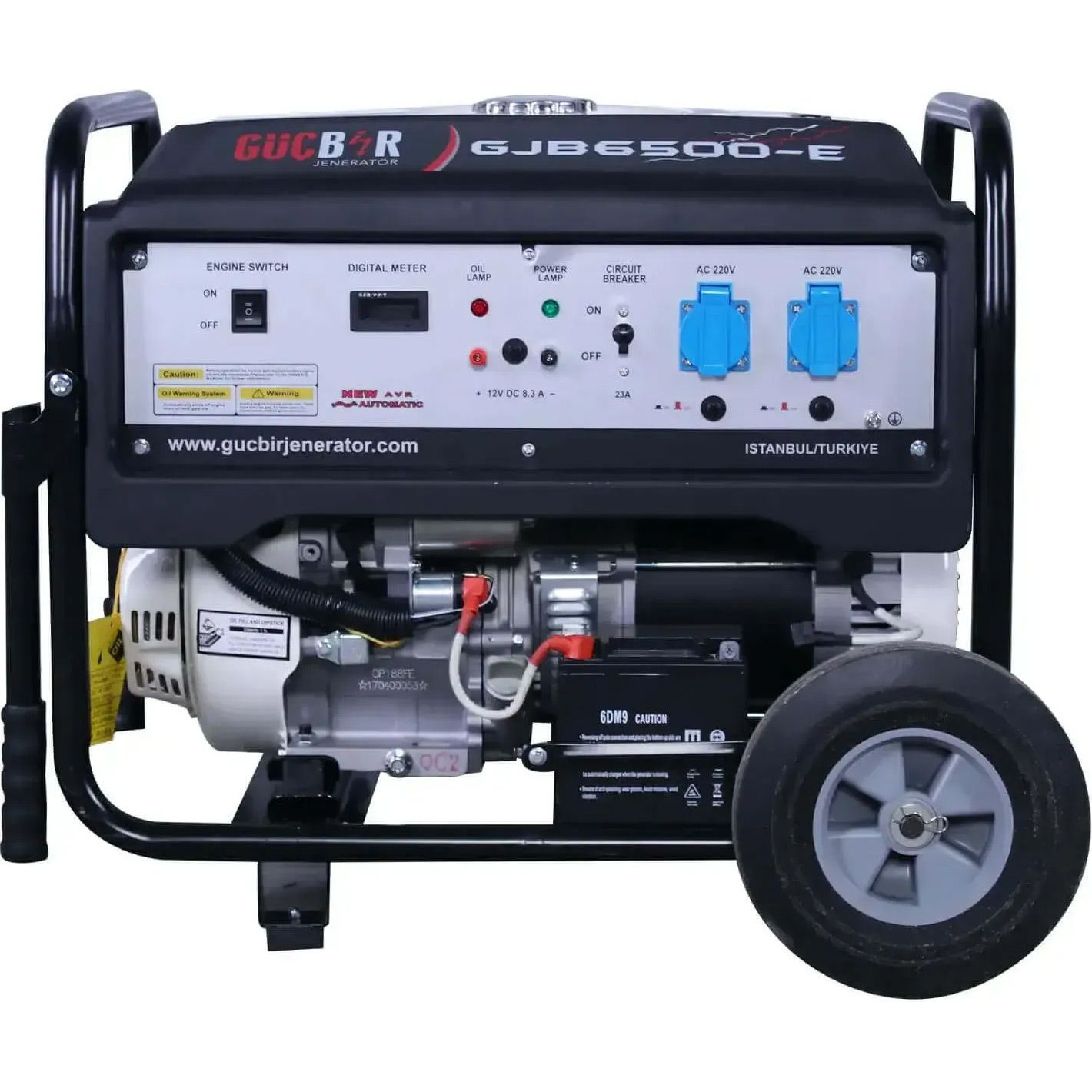 

Генератор бензиновый Gucbir GJB6500E (DD0008443)