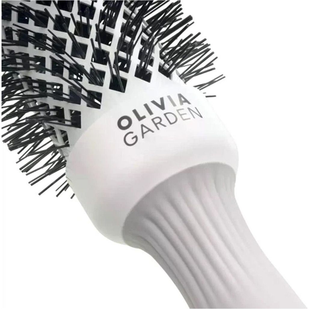 Термобраш Olivia Garden Expert Blowout Shine 35mm White&Grey (OGID2004) фото 3