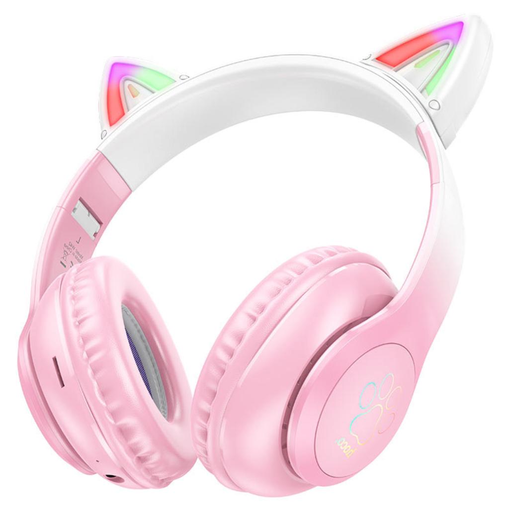Навушники Hoco W42 Cat Ear Cherry Blossom (795847)