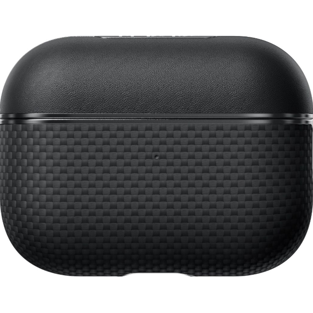 Чехол Pitaka Aramid Fiber Magnetic Case для Apple AirPods Pro 2 Black/Gray (APM2401)