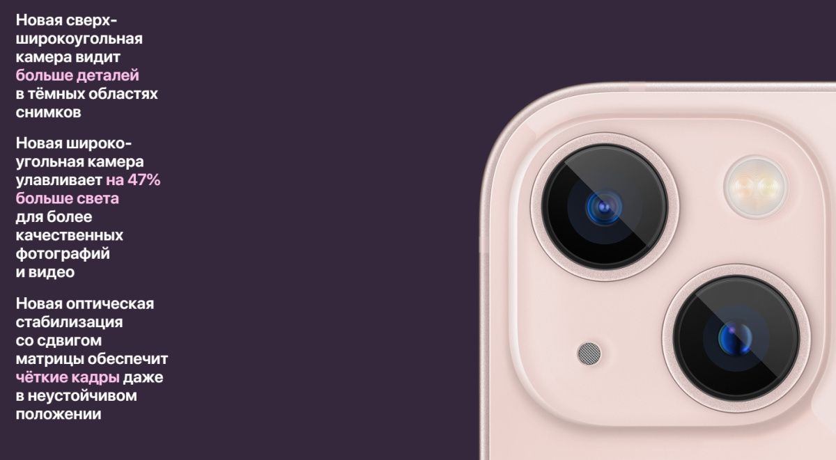 Смартфон Apple iPhone 13 256GB Blue (MLQA3)