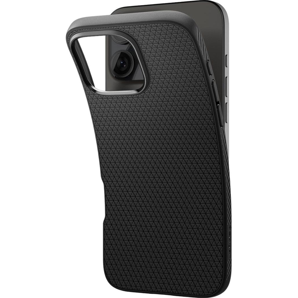 Чохол Spigen Liquid Air для Apple iPhone 16 Pro Matte Black (ACS08117) 