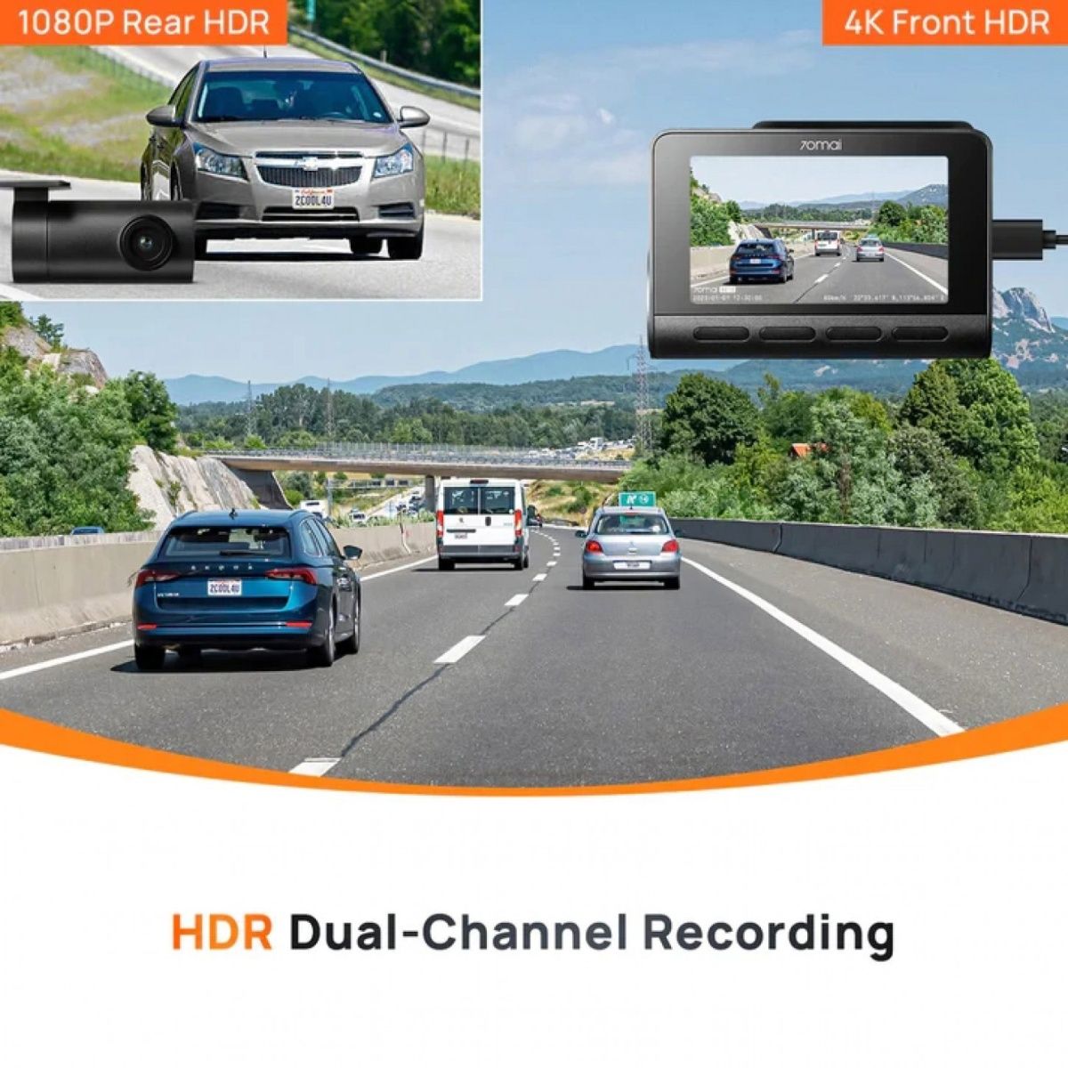 Відеореєстратор Xiaomi 70mai Dash Cam 4K A810