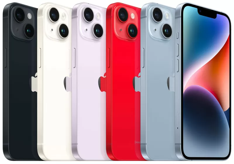 Смартфон Apple iPhone 14 512GB eSIM Blue (MPXL3)