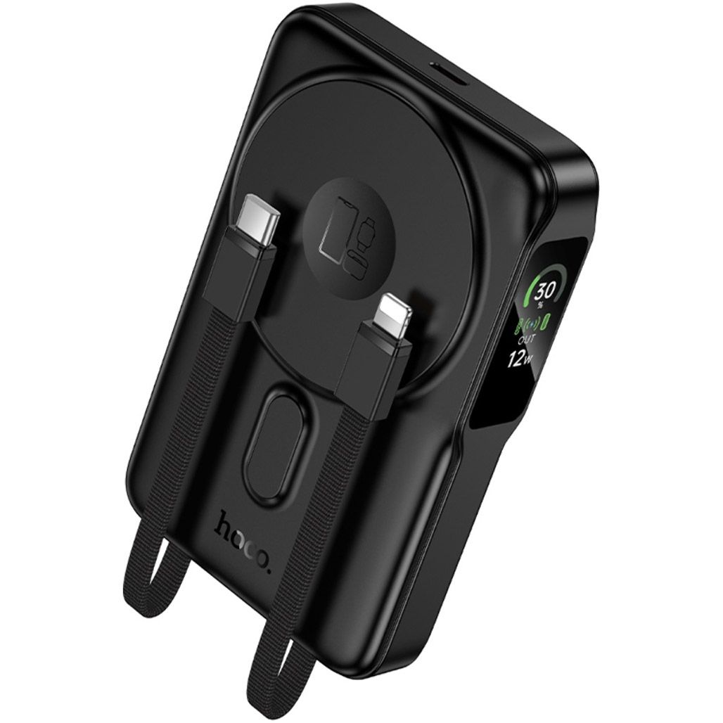 

Внешний аккумулятор Hoco Q48 Core MagSafe 10000mAh 20W Black
