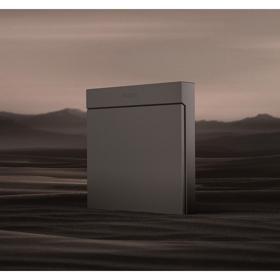 Розумний вимикач Aqara H1M MARS-Tech Light Grey (ZNQBKG24LM)