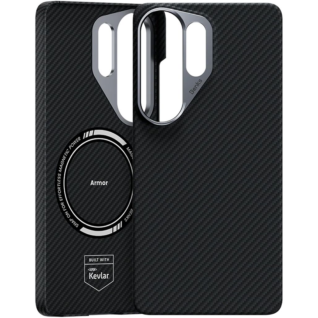 

Чехол Benks Magnetic ArmorAir Kevlar для Samsung Galaxy S26 Ultra Black
