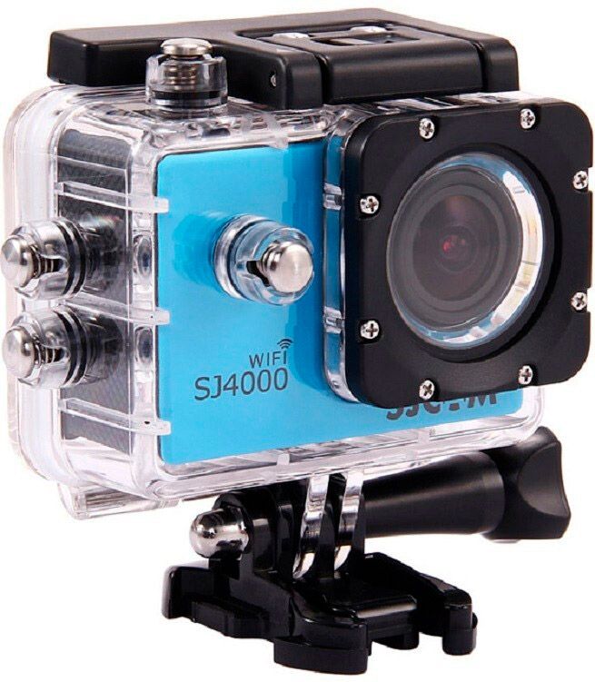 Экшн-камера SJCAM SJ4000 WiFi 2K Blue [86769] 