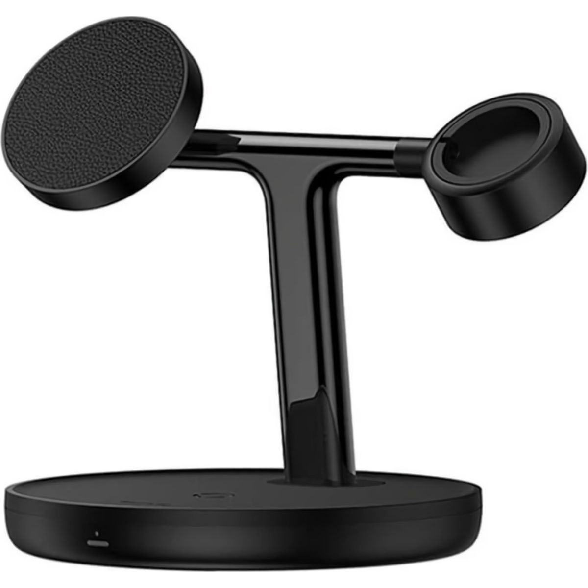 Бездротовий зарядний пристрій Baseus Swan 3in1 Wireless Magnetic Charging Bracket 20W Black (WXTE000101)