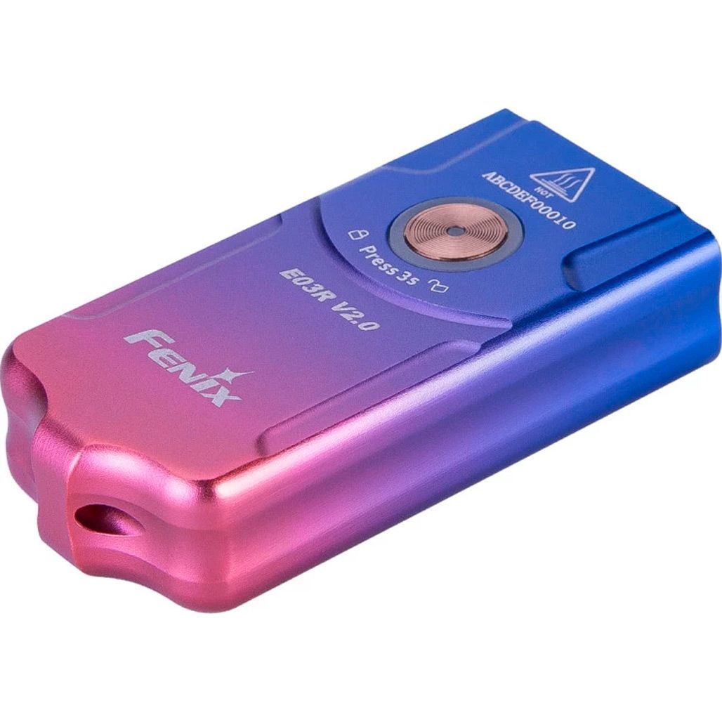 Ліхтарик Fenix E03R V2.0 Lilac (E03RV20PUR)