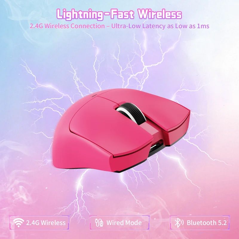 Миша Attack Shark X11SE Wireless Berry Red фото 3