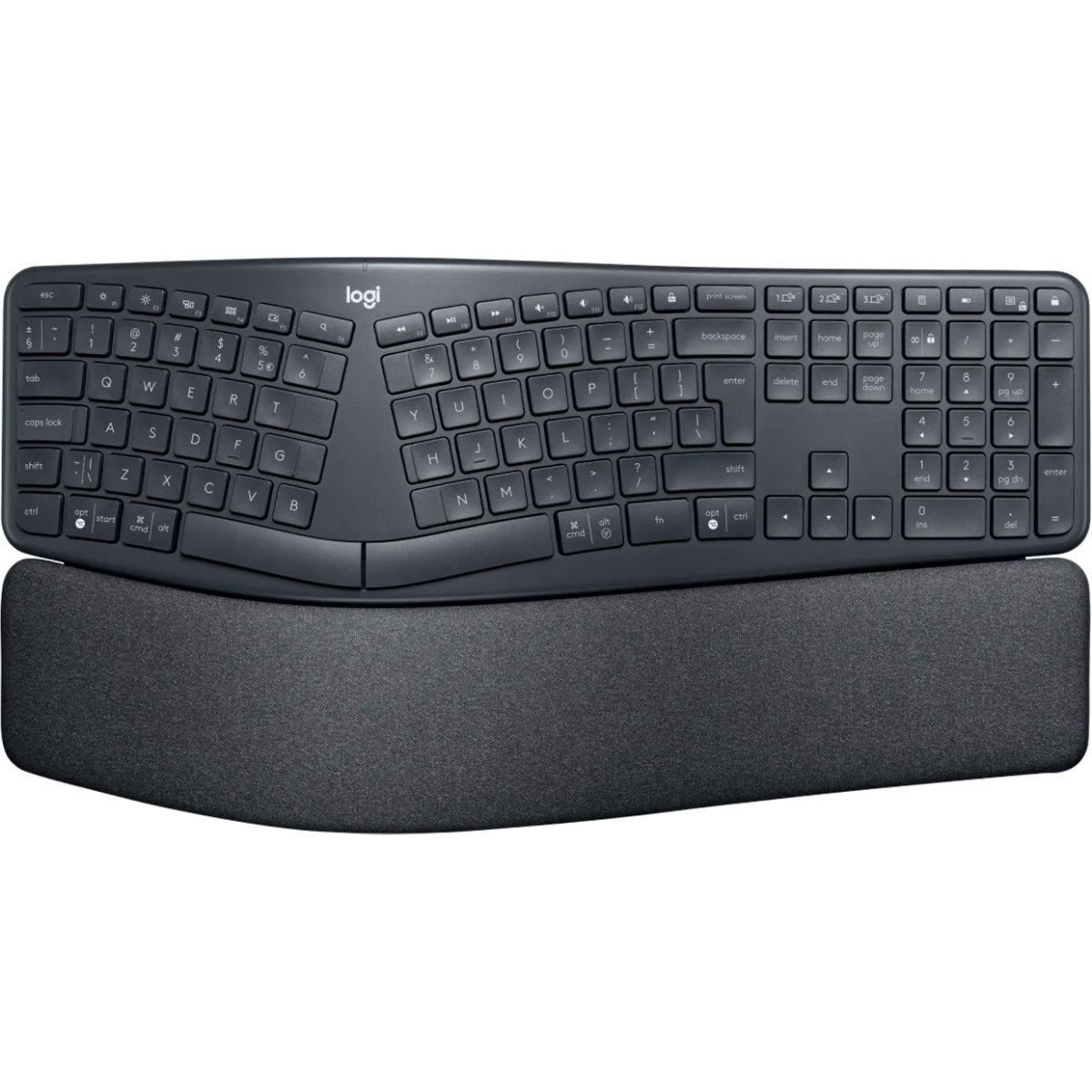 

Клавіатура Logitech ERGO K860 Bluetooth/Wireless UA Black (920-010108)