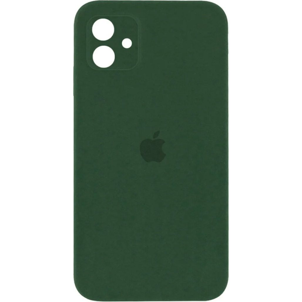 

Чехол Silicone Case Camera Protect для Apple iPhone 16 Atrovirens AA