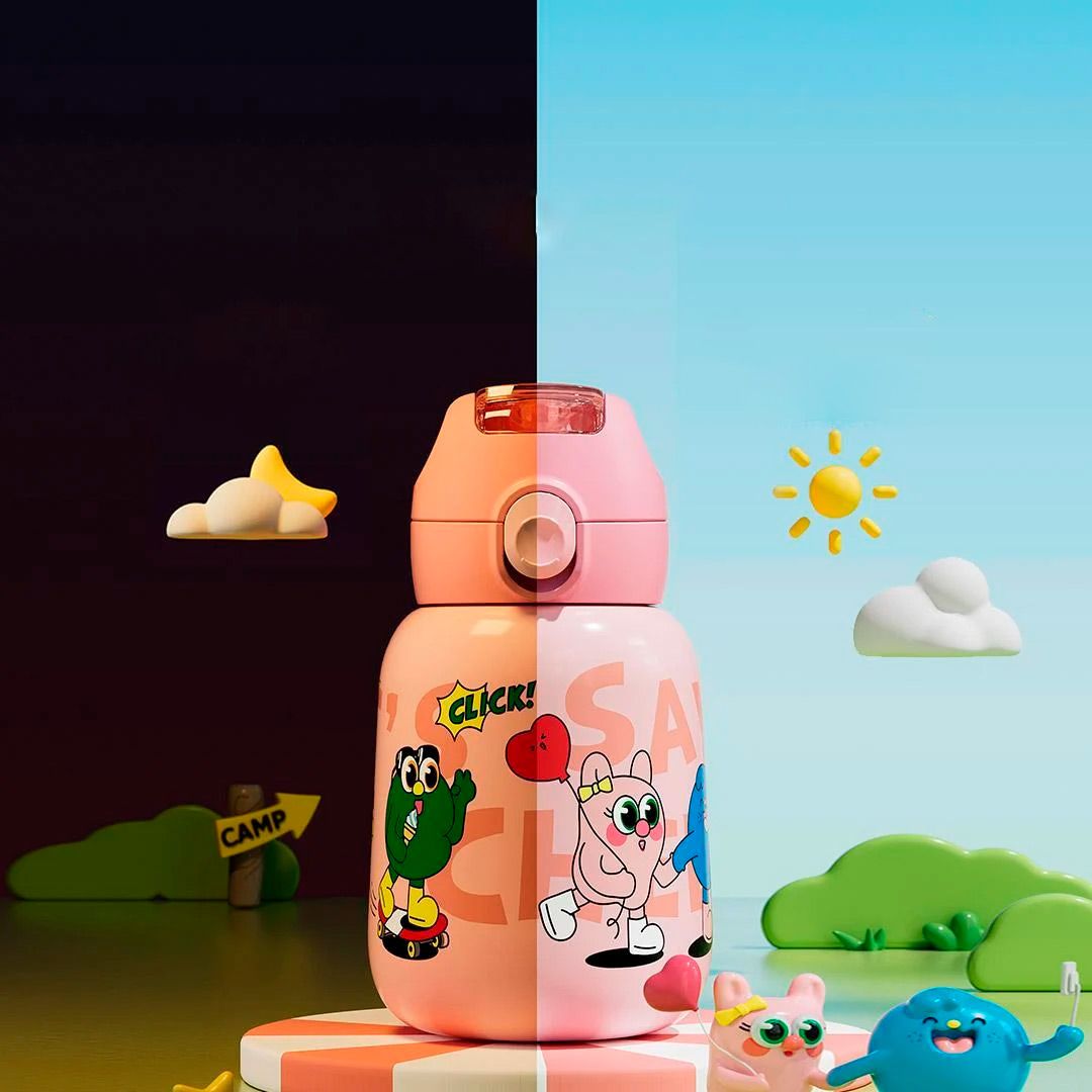 Термос JEKO Children`s Insulated Cup 560ml Happy Gathering (199901629)