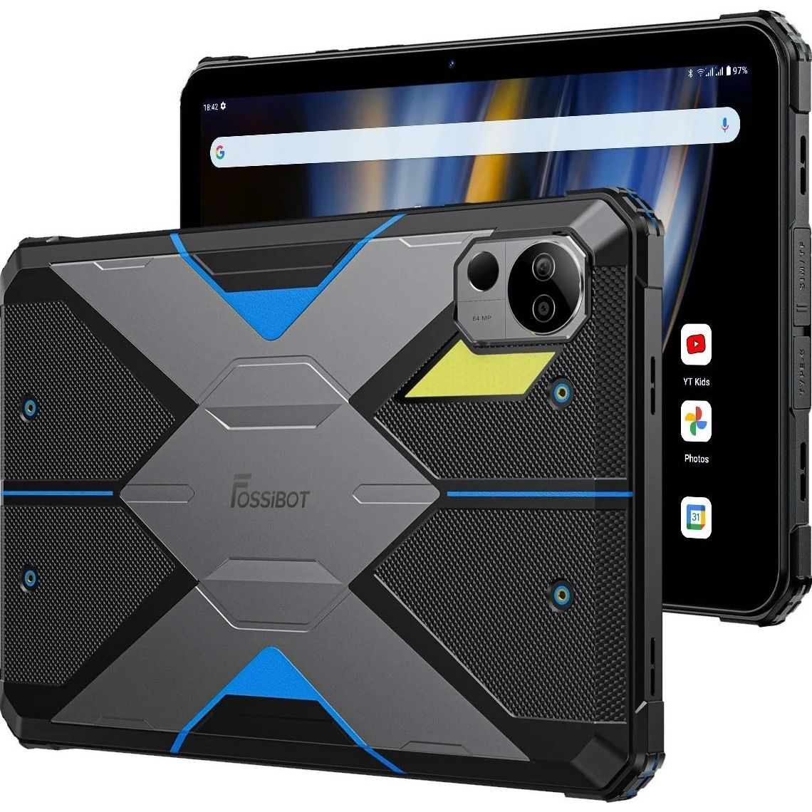 Планшет Fossibot DT2 12/256GB LTE Blue