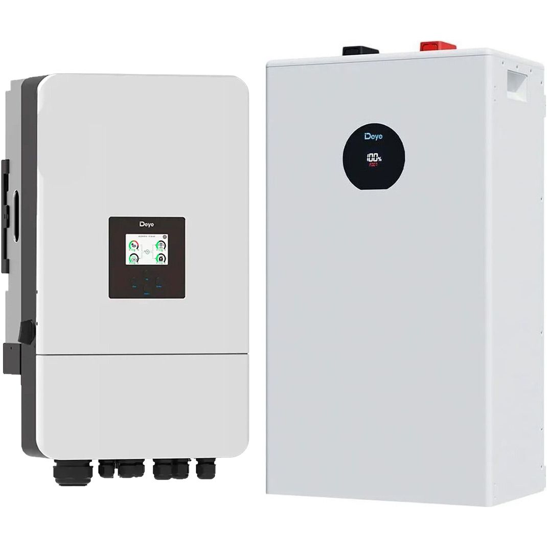 

Система хранения энергии Deye SUN-10K-SG05LP3-EU-SM2 10kW + 1 АКБ SE-F16-С 16kWh (51.2V/314Ah/16076Wh)