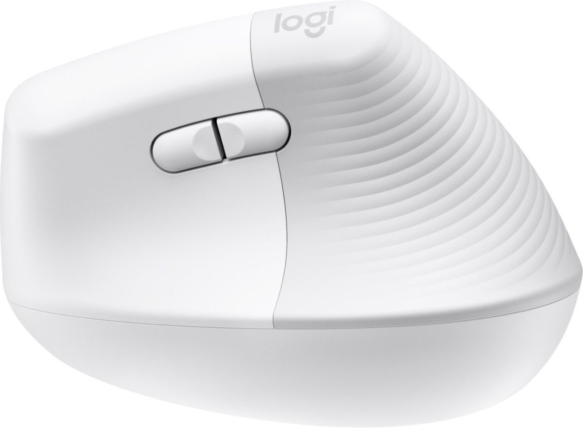 Миша Logitech Lift for Mac Vertical Ergonomic Mouse Off White (910-006477)