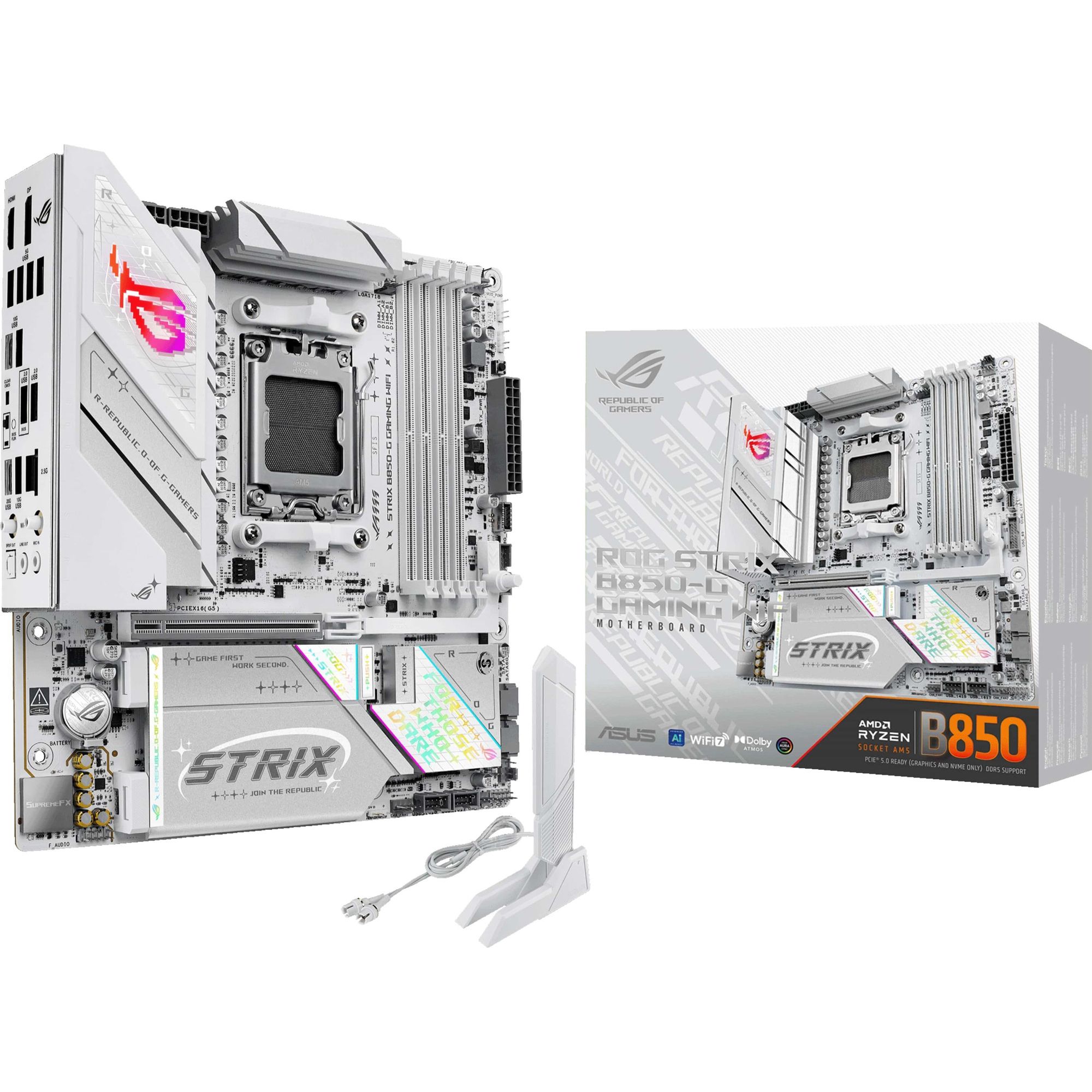 

Материнська плата Asus ROG Strix B850-G Gaming WIFI (90MB1M30-M0EAY0)