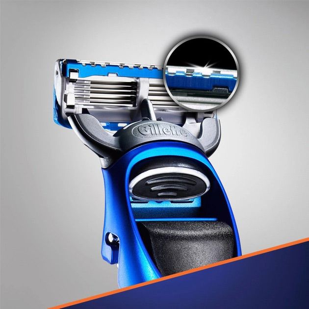 Тример для бороди та вусів Gillette Fusion5 ProGlide Styler + станок для гоління (7702018273386)
