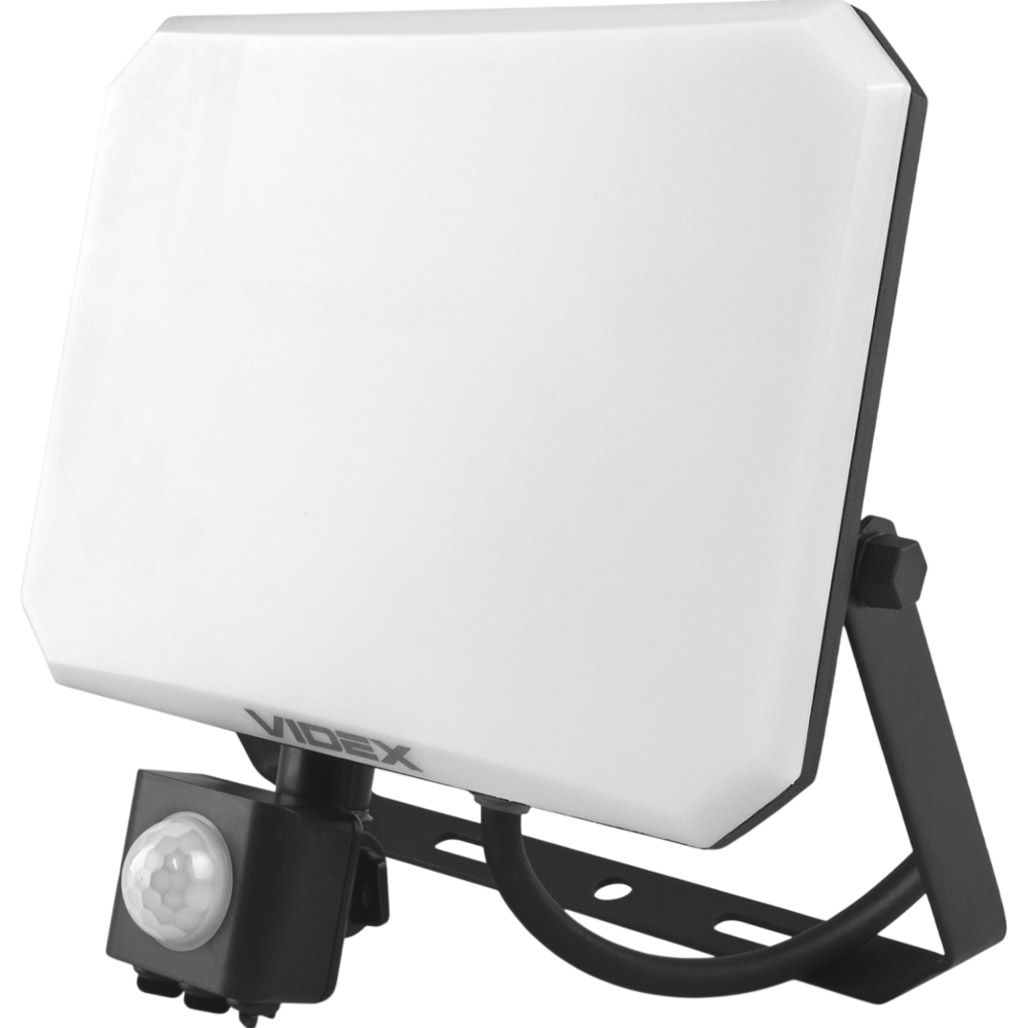 

Світлодіодний прожектор Videx F3 з датчиком руху і освітленості 50W 5000K Black (VLE-F3-0505B-S)
