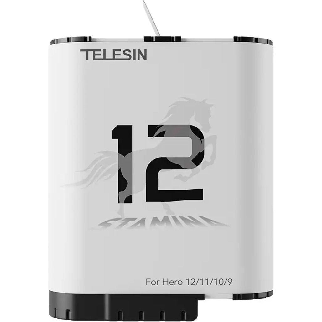 

Акумулятор Telesin Stamina для GoPro Hero 12/11/10/9 (GP-HPB-012)