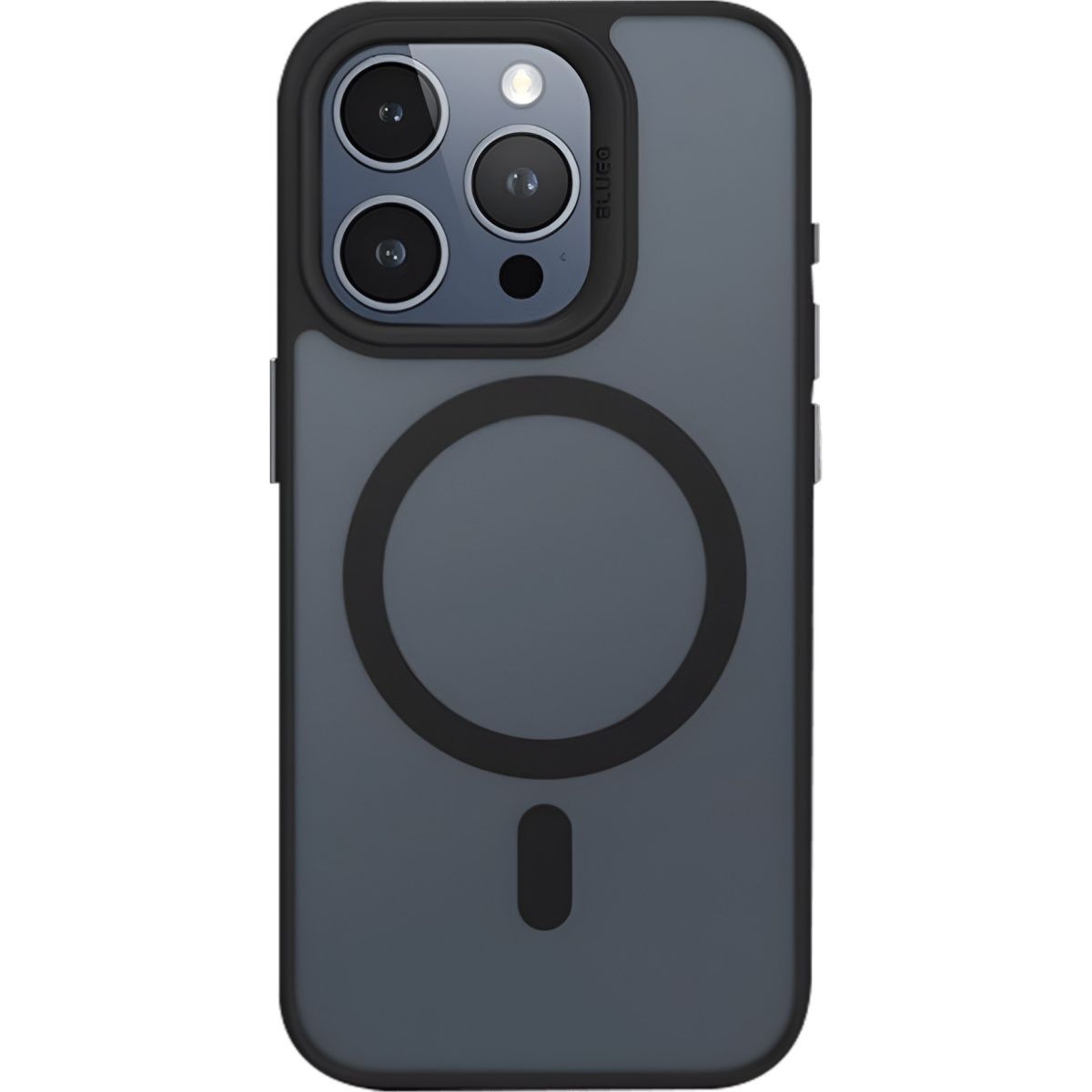 

Чехол Blueo Frosted Anti-Drop Case with MagSafe для Apple iPhone 15 Pro Max Black (BK5934-I15PMBK)