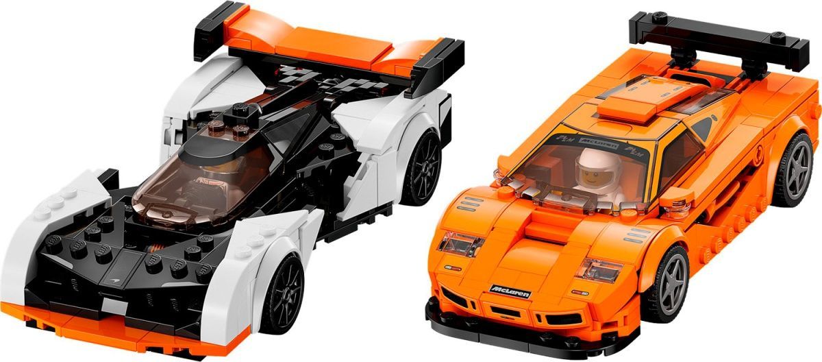 Конструктор LEGO Speed Champions Aston McLaren Solus GT та McLaren F1 LM (76918)