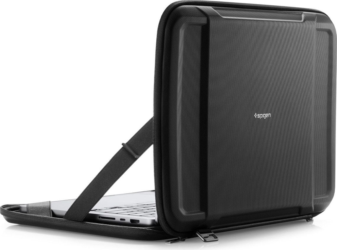 Чохол-папка Spigen Rugged Armor Pro Pouch Black для MacBook Pro 14